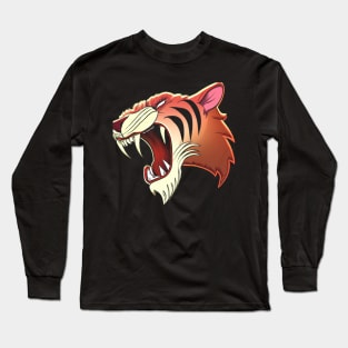 Saber-Toothed Tiger Long Sleeve T-Shirt